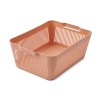 Set van 2 bruinroze opbergmanden - Makeeva basket L 2-pack tuscany rose 